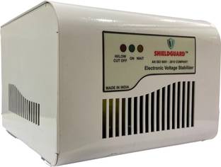 SHIELDGUARD Classic Pro 600VA Voltage Stabilizer for 65 Inch LED/LCD TV + Set-Top Box (100% Copper) Voltage Stabilizer