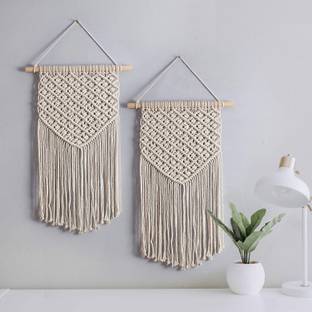 RAKANO Macrame Wall Hanging Decor Pack of 2