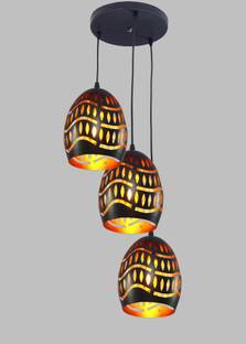 Prop It Up Pendant Light with Rustic Black Metal Retro Matte Black Adjustable 3-Lights Hanging Lighting Pendant Lamp Fixture for Kitchen Pendant Lamp Ceiling Lamp