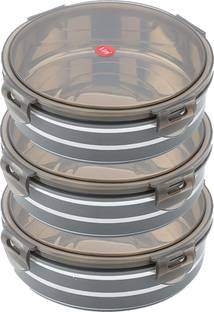 Liza Plastic, Steel Grocery Container  - 450