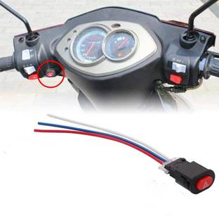 Ride Adventure Hazard Switch Red Clip-on Handle Bar