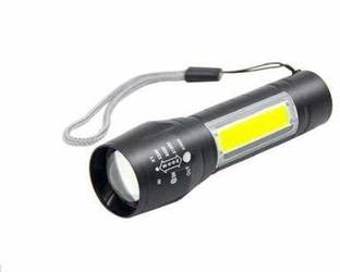 R A Products High Quality LED Flashlight With COB Light Mini Waterproof Portable LED XPE COB Flashlight 5 hrs Torch Emergency Light