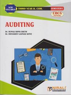 AUDITING (Third Year TYBCOM Semester 5) - New Syllabus Effective from 2021 CBCS Pattern