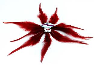 CLOUDED HOBBIES Pack of 100 Decorative Feathers