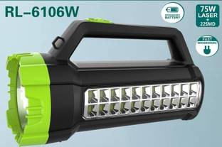 HASRU RL-6106 W 75W HANDLE TROCH AND 22 SMD EMERGENCY LIGHT 8 hrs Torch Emergency Light