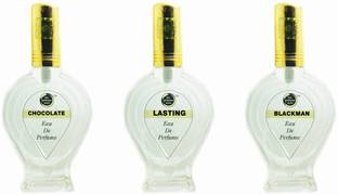 The perfume Store CHOCOLATE LASTING BLACKMAN Regular pack of 3 Eau de Parfum  -  180 ml