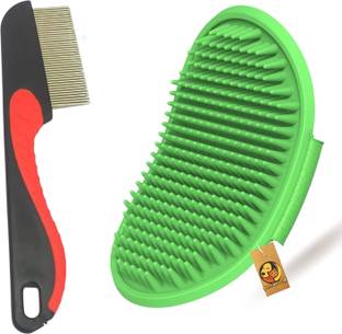 Foodie Puppies Pet Grooming Accessories Combo Comfortable to Use for Dogs & Puppies Basic Comb for  Dog & Cat