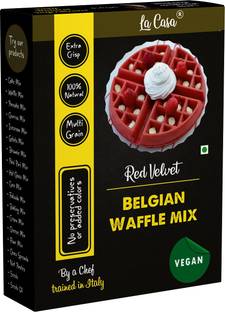 La Casa Red Velvet Belgian Waffle Multigrain Premix 400 g