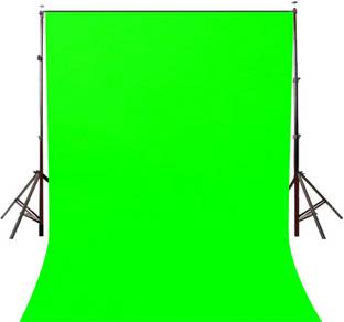 Windrop Solutions Regular Green Screen Background Photo Video Studio Back drop 9 x 10 for Indoor-Outdoor Online Classes YouTube Videos Made in India NOTE:- CONTAINS ONLY BACKDROP NOT WITH STAND Reflector