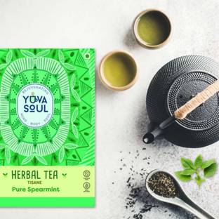 Yuva Soul Spearmint Tea Peppermint Herbal Tea Pouch