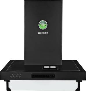 FABER HOOD 3N1 AEROSTATION SPARK 3D BK FT 60 Wall Mounted Black 1000 CMH Chimney