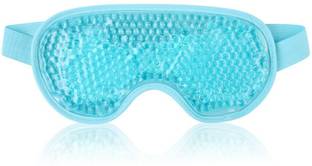 Zureni Eye Mask Cooling Gel Undereye Cool Ice Pack for Dark Circles, Dry Eyes, Patches, Swelling & Redness Sleeping Reusable Cold Compress Eyebrow Pad for Women & Men