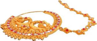 Pahadi Hai Hum Gold-plated Plated Alloy Nathiya