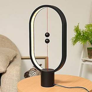 TGM Magnetic Lamp LED Night Light For Home Decor Bedroom Office Table Lamp Decorative Showpiece  -  18 cm