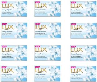 LUX International soap 125 gm pack of 12 pcs