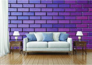 R N SOLUTION Vinyl Abstract Purple Wallpaper