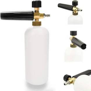 Maple Adjustable Foam Cannon 1 Liter Bottle Snow Foam Lance with 1/4" Quick Connector Foam Blaster for Pressure Washer Pressure Washer