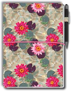 Nourish Small (7x5 in) Memo Pad with Sticky Notes, Stylus Pen & 1 Extra Pad… A6 Memo Pad Ruled and Unruled 50 Pages