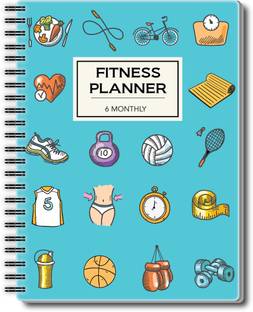 Nourish Fitness A5 Planner/Organizer Ruled 200 Pages