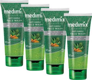 MEDIMIX Ayurvedic Anti Pimple  Each Pack 50ml Pack Of 4 Face Wash