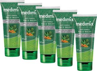 MEDIMIX Ayurvedic Anti Pimple  Each Pack 50ml Pack Of 5 Face Wash