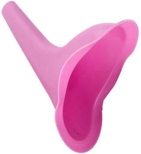 Quinergys ® Spanish pink - Women-Female-Urinal-Outdoor-Travel-Stand-Up-Pee Reusable Female Urination Device