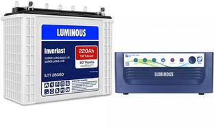LUMINOUS 60 Months Warranty Tubular Inverter Battery