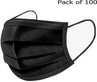 QTM 3 ply with Meltblown layer in middle , Surgical Face mask 100% certified anti pollution - anti viral Mask with Nose-pin and soft Ear-loops Water Resistant Surgical Mask 100 pcs Disposable 3PLY Water Resistant Surgical Mask Surgical Mask