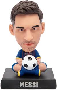 Elegant Lifestyle Lionel Andrés Messi Action Figure, Argentine Professional Footballer Messi Bobblehead for Office Desk, Study Table, Car Dashboard