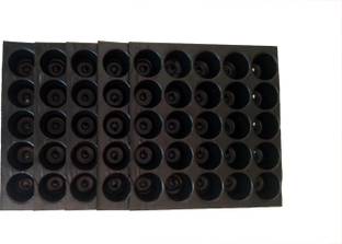 Mats Avenue Reusable Seedling Tray Pack of 5 Total 125 Holes Big Size(25 Holes in One Tray) Plant Container Set