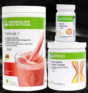 Herbalife Nutrition F1 STRAWBERRY+PP200g+ARRESH GINGER (3PCS COMBO) Protein Shake
