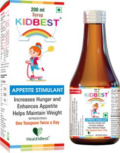 HealthBest Kidbest Appetite Stimulant Syrup for Kids| Enhances Appetite