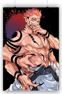 Ryomen Sukuna Paper Print