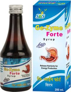 SBS Herbal Ge-Zyme Forte Syrup - Boosts Immunity, Powerhouse of Vitamins & Minerals