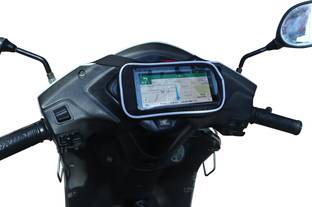 GRABMOUNT Universal Mobile Holder / Pouch-Bag for all Scooters Scooty's Activa Jupiter etc Bicycle Phone Holder