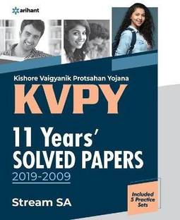 Kvpy 11 Years Solved Papers 2019-2009 Stream Sa