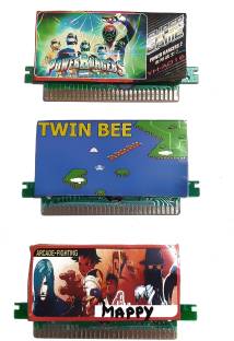 PTCMart mappy, power ranger, twin bee.. 8bit tv video game cassettes (Latest)