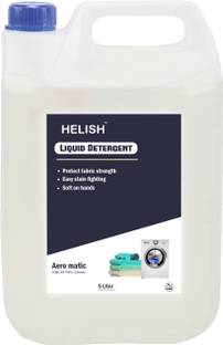 helish Laundry Liquid for Fabric Care, Suitable for Top-Load and Front Load Machine Aqua Liquid Detergent