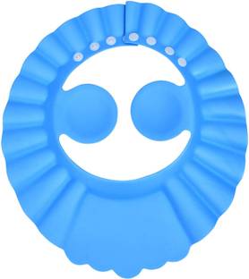 KUBER INDUSTRIES Soft EVA Foam Adjustable Baby Shower Bathing Protection Cap (Blue)-HS_38_KUBMART21342