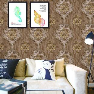 Eurotex Classics Brown Wallpaper