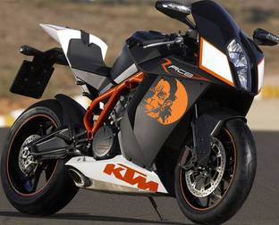 Decoration Designs 20 cm Angry Hanuman Sticker For Bike & Cars Sticker 2222 Self Adhesive Sticker