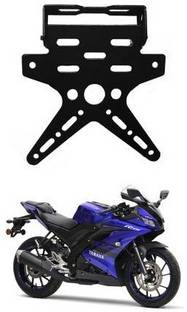 SRPHERE R15 V3 X type Tail tidy Bike Number Plate (Iron 2 cm x 10 cm) Bike Number Plate