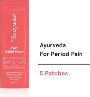Be Bodywise Period Pain Relief Patches | For Period Cramps | 100% Natural , Instant Cooling
