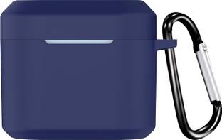 KHR Pouch for boAt Airdopes 161 Shockproof Protective Silicon Case Cover (Earphone Not Included)