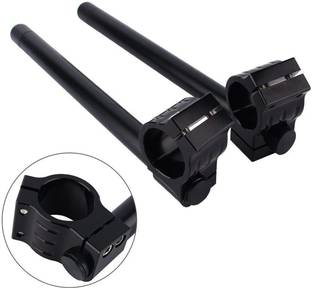 Vinayakart CNC Aluminum 41mm Clip ons Handlebar replacement Fit for Motorcycle Handle Bar