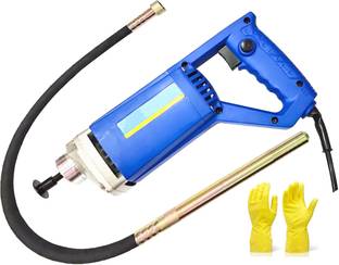 Mass Pro YKING Concrete Vibrator Electric 1100W Portable Concrete Vibrator 35mm With 1.5 Needle Handhe...