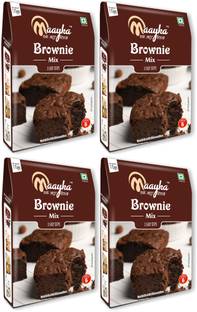 Maayka - Ek Atoot Rishta Egg Free|Premium Cake Mix|4-175GM-Brownie Cake Mix 700 g