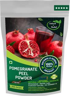 NATURAL AND HERBAL PRODUCTS Pomegranate Powder For Skin Care, Hair Care, Drink, Diabetes, Immunity Booster: