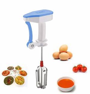 SUPERNIC Branded Power Free Hand Blender (Butter Milk Lassi Maker Hand Free Blender Mixer Egg Beater Lassi Butter Coffee Milk Egg Beater Mixer Shaker) Stainless Steel Flat Whisk