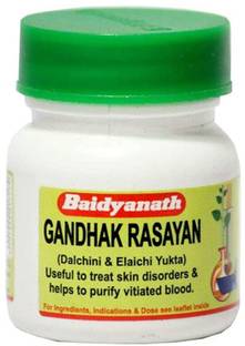 Baidyanath Gandhak Rasayan | Skin Health | Blood Purification | 40 Tablets